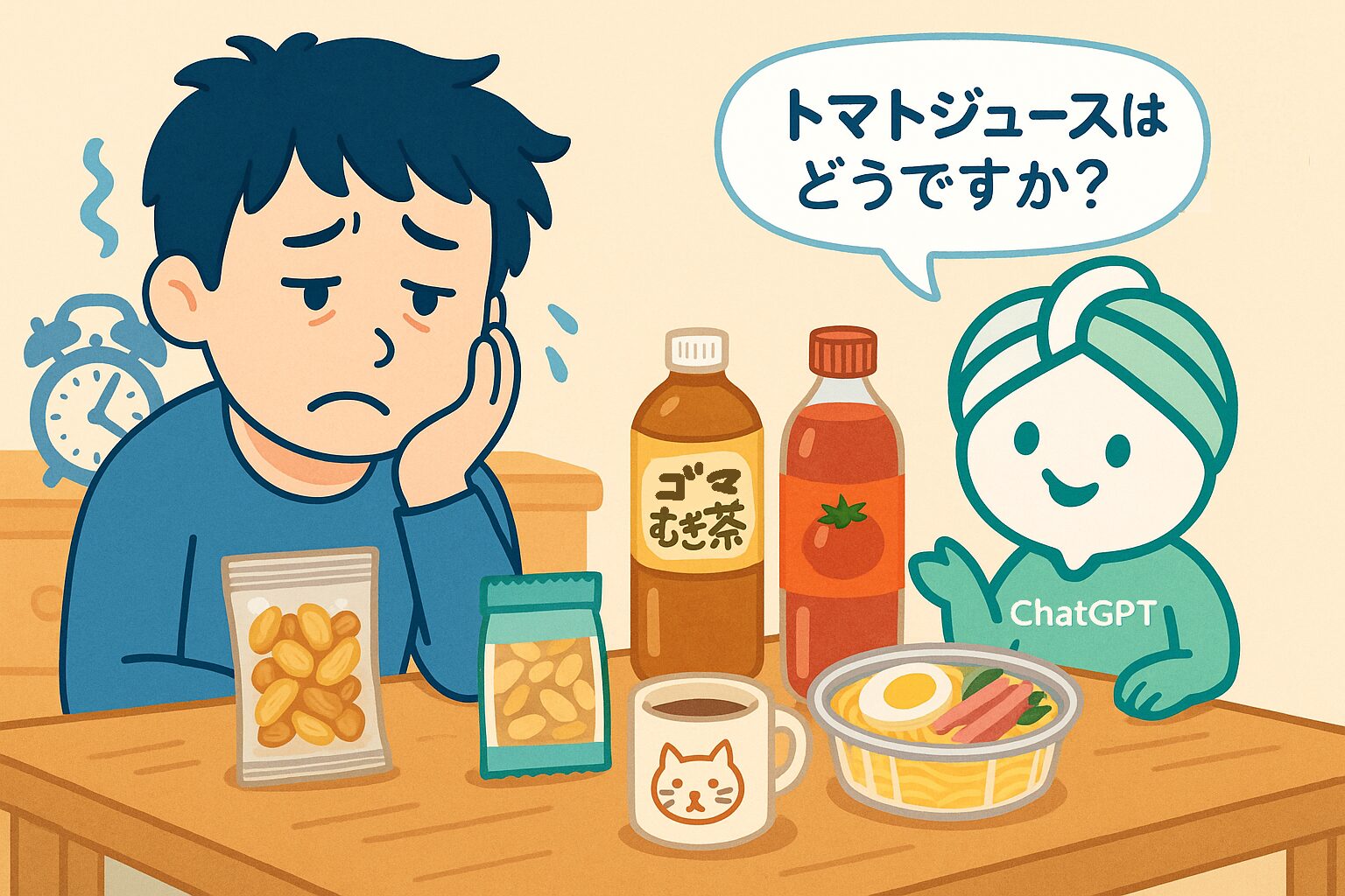 【リアル体験談】二日酔いでボロボロの朝、Chat GPT-AIと一緒に立て直した1日